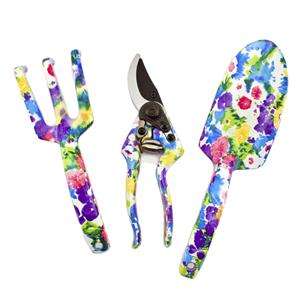 Flower Design Garden Tools Set, Cultivator, Cutter, Spade  Hand Tools 