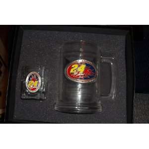  JEFF GORDON Fine Pewter/GLASS Collectible Limited edition 