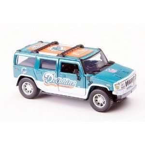    Miami Dolphins NFL Hummer with Fact Card