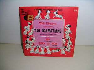 Walt Disney Book and Record 101 Dalmatians  