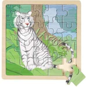  Wild Republic Puzzle Jigsaw White Tiger Toys & Games