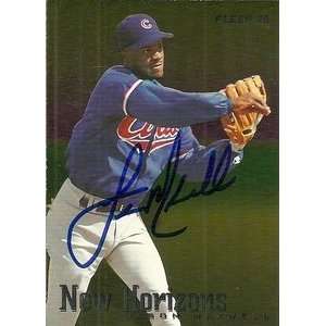  Jason Maxwell Signed Chicago Cubs 1996 Fleer Card Sports 