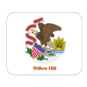  US State Flag   Willow Hill, Illinois (IL) Mouse Pad 