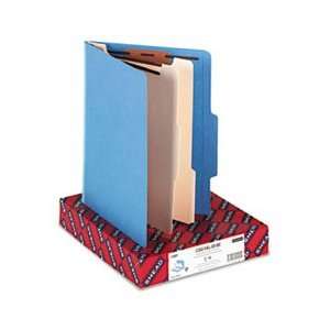  Top Tab Classification Folders, Two Dividers, Six Sections 