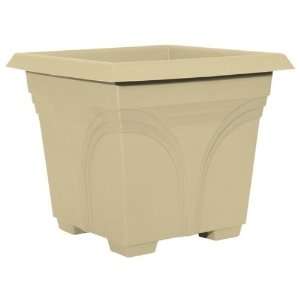  Ames 15in. Stone Medallion Deck Planter DP1510SD   Pack of 