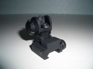223 FRONT AND REAR TACTICAL FLIP UP SIGHT COMBINATION  