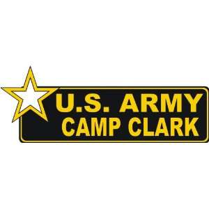  United States Army Camp Clark Bumper Sticker Decal 6 
