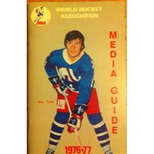  World Hockey Association Media Guide 1976 77 Leo Ornest 