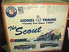 Lionel O scale The Scout Electric Freight Train Set #6 30127 w 