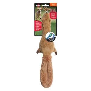  Ethical 5735 Skinneeez Plus Squirrel Stuffing Less Dog Toy 