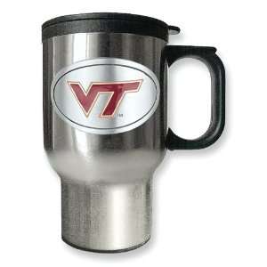 Virginia Tech University 16oz Stainless Steel Travel Mug  