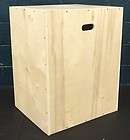 In 1 Wood Plyo Box 20x24x30 Inch CrossFit MMA Plyometrics Jump Box 