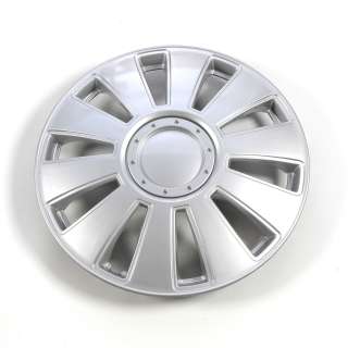 Silver 15 inch ABS Hub Caps (Set of 4)  