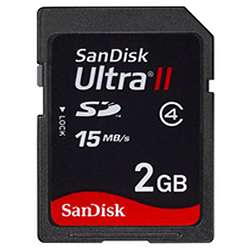 SanDisk Ultra II 2GB SD Card  