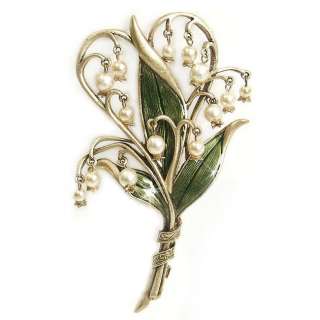 Sweet Romance Lily of the Valley Pin  