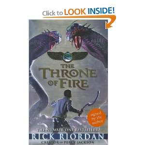   Throne of Fire (Kane Chronicles) (9780857572318) Rick Riordan Books