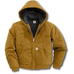 Carhartt Mens Duck Active Quilted Flannel lined Jacket   