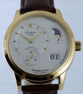 Glashutte Original Panomatic Lunar 18K RG 90 02 01 01 04 Automatic 