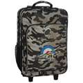 O3 Kids Camo Airplane 16 inch Rolling Carry On Cooler Upright 