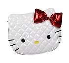 NWT Loungeflys Hello Kitty White Quilted Face Tote Bag  