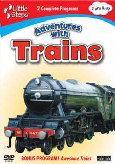 Little Steps Adventures With Trains (DVD)  