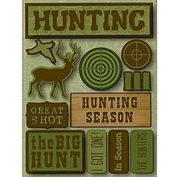 Signature Dimensional Hunting Stickers  