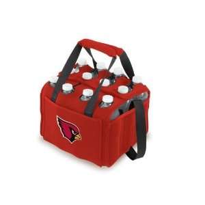 Arizona Cardinals Insulated Neoprene Twelve Pack Beverage Carrier (Red 