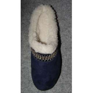   Womens Microsuede Clog Scuff Slippers Size 5 6 7 8 9 10 11 12 M  
