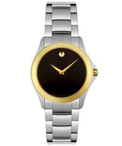 Movado Womens Military Two tone Watch  