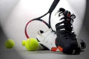 Essential equipment for playing tennis