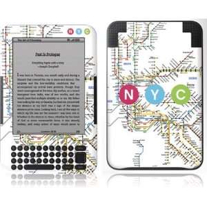  NYC Metro White skin for  Kindle 3