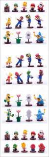 Mario Bros Yoshi Luigi Bowser Figures Baby Lot 13  