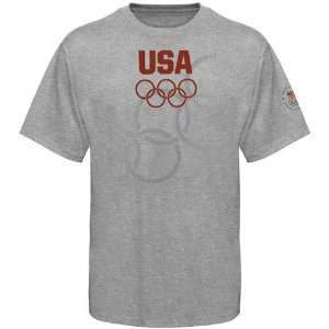  USA Olympic Team Ash Ring Shade T shirt (X Large) Sports 