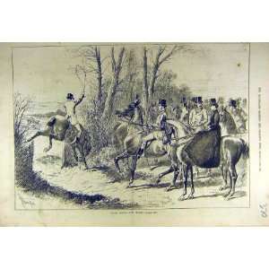  1880 Uncle JohnS New Horse Hunter Hunt Rider Old Print 
