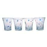 Amici Monet Double Old Fashioned Glasses (Set of 4)  