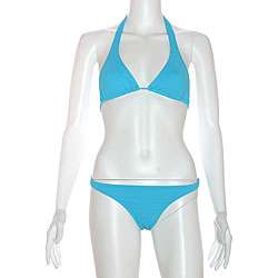   by Lucenti Swimwear Womens Turquoise Slider Bikini  