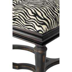 Garret Zebra Wood Bench  