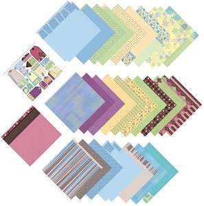 HOTP RETRO SARAPAPERS 12 x 12 Papers Scrapbooking  