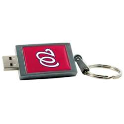 2GB DataStick Keychain Washington Nationals USB 2.0 Flash Drive 