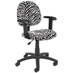 Boss Zebra Adjustable Task Chair  