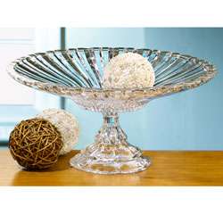 Alexandria 14 inch Pedestal Compote  