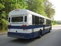   42 pass Rear Engine Diesel Church Bus Party Transit Shuttle Bus  