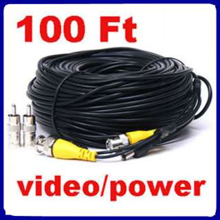 100 video power cable CCTV security CCD camera AV 1JE 811535012532 
