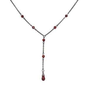  Nariko Garnet CZ Necklace Jewelry