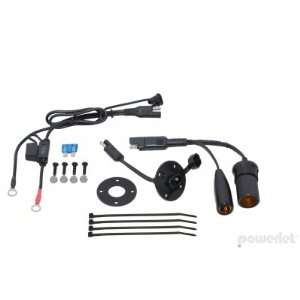   Powerlet Luggage Electrix Bulkhead Kit & PAC 027 & PKT 001 Automotive