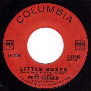  Little Boxes/Mail Myself To You (VG+ 45 rpm) Pete Seeger 