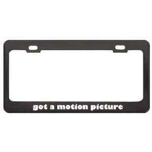 Got A Motion Picture Director? Last Name Black Metal License Plate 