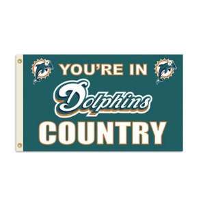   flags   Youre in Dolphins Country + Helmet Flag   2 flags Sports