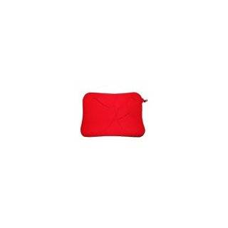  Neoprene Network Sleeve (Red) for Gateway laptop by CellularFactory