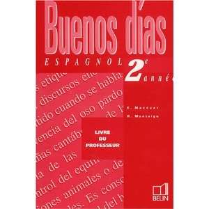  Buenos dias 3e lv2 prof (9782701122182) Mazoyer Books